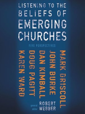 cover image of Listening to the Beliefs of Emerging Churches